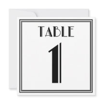 Art Deco Quadro Número 1