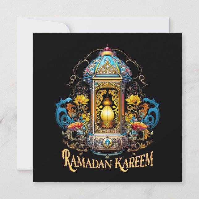 Convite Art Deco Ramadan (Frente)