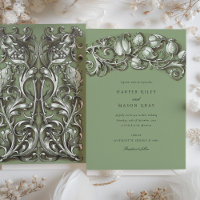 Art Nouveau Cream Elegance Wedding