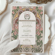 Art Nouveau Wedding Botânico