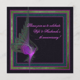 Convite Arte abstrata do Dervixe Roxo