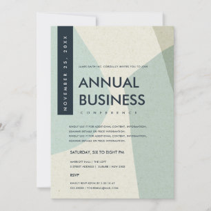 CONVITE ARTE ABSTRATA MODERNA EVENTO DE CONFERÊNCIA AQUA A