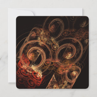 Convite Arte abstrata O Som da Música