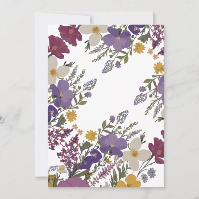 Convite Arte Botânica (Frente)