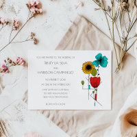 Arte Contemporânea Noveau Casamento Floral