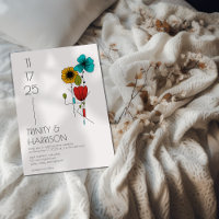 Arte Contemporânea Noveau Casamento Floral