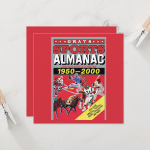 Convite Arte de Parede em Metal Almanaque Esportivo