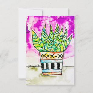 Convite Arte de Plantas