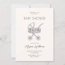 Arte do carrinho de bebê