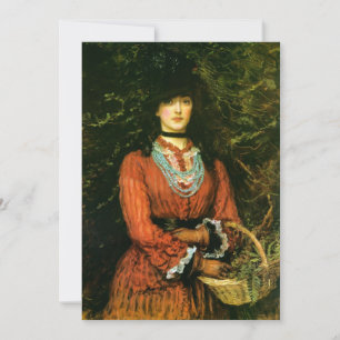 Convite arte fina Miss Eveleen Tennant