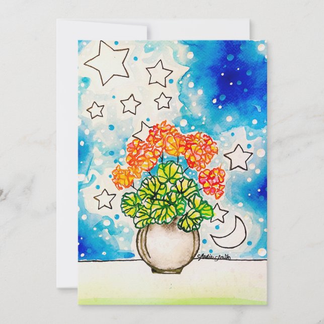 Convite Arte Floral (Frente)