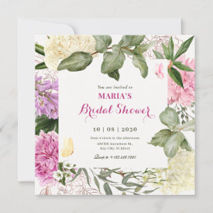 Convite Arte floral