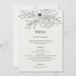 Convite Arte Floral a Preto e à Costa do Marfim