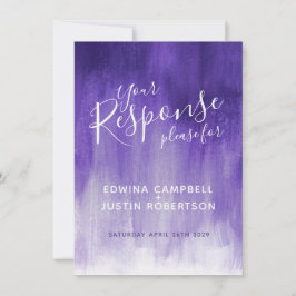 Convite Arte moderna abstrata ultravioleta resposta de cas