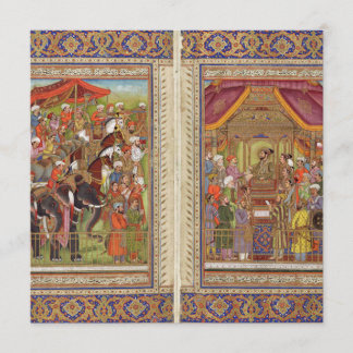 Convite Arte muçulmana islâmica de Boho do Islão de India