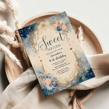 Arte Novo Floral Celestial Doce Dezesseis