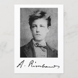 Convite Arthur Rimbaud