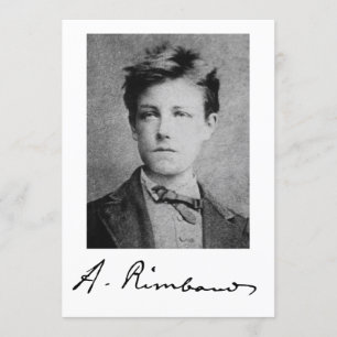 Convite Arthur Rimbaud