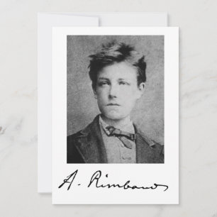 Convite Arthur Rimbaud