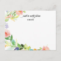 Artigos de papelaria personalizados | florais do