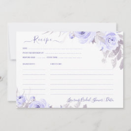 Convite ArtsApp H2 Rosas Púrpura Empoeiradas Noivado Recei