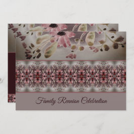 Convite Artsy Watercolor Floral