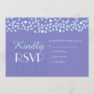 Convite ÁRVORE COM STARS Bat Mitzvah RSVP Resposta