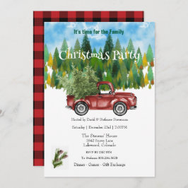 Convite Árvore de Férias na Festa de Natal de Caminhões