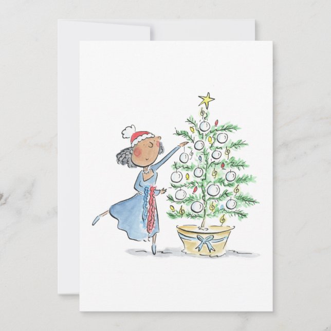 Convite Árvore de Natal (Frente)