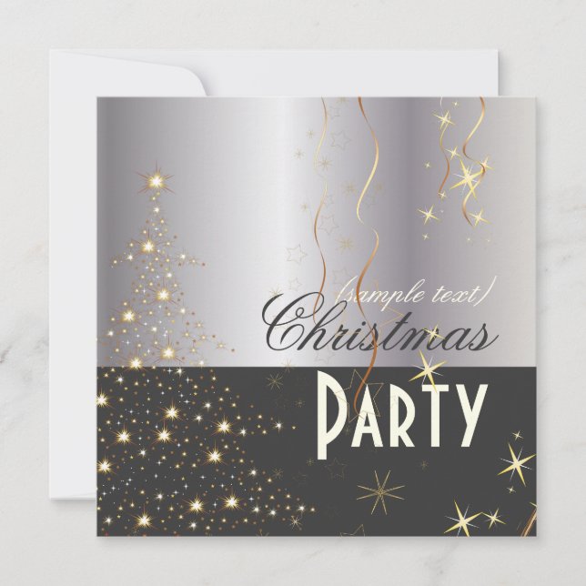 Convite Árvore de Natal do PixDezine (Frente)