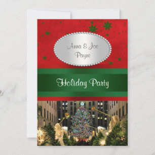 Convite Árvore de Natal do Rockefeller Center, Red Grn Sta