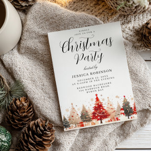 Convite Árvore de Natal e Apresenta o Festa Xmas do Evento