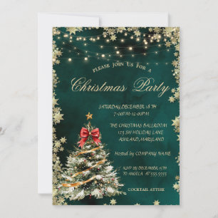 Convite Árvore de pinheiro de Natal,Companhia de Natal Ver