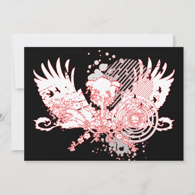 Convite árvore hi-fi (Frente)