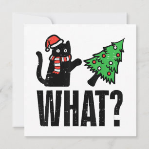 Convite Árvore Natal Dançando Xmas Engraçado