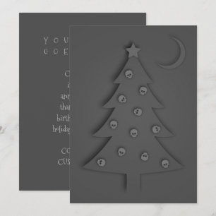 Convite Árvore Sombra de Natal