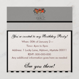 Convite As citações ferozes ideais de noite de plenos