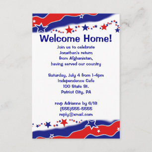Convite As forças armadas da bandeira dos Estados Unidos