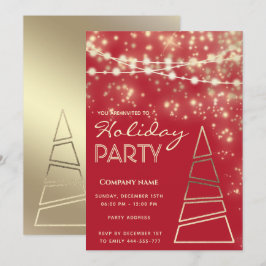 Convite As luzes das cordas brilham no festival corporativ