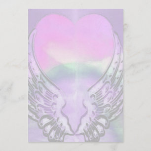 Convite Asas do anjo