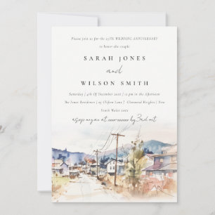 Convite Asheville Carolina do Norte Scape Casamento Aniver