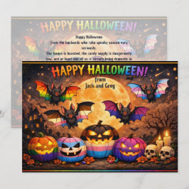 Convite Assombrado e Orgulhoso com Orgulho 🎃