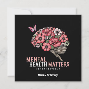Convite Assuntos de Saúde Mental Acabam com o Estigma, aum