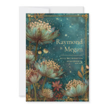 Astrantia Glow Esmeralda Celestial Casamento Teal