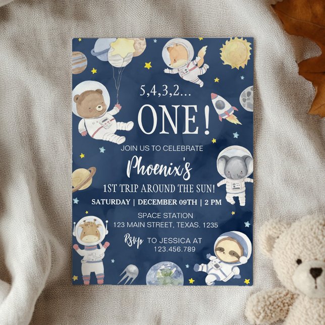 Convite Astronauta Astronauta Exterior Safari Astronauta (Criador carregado)