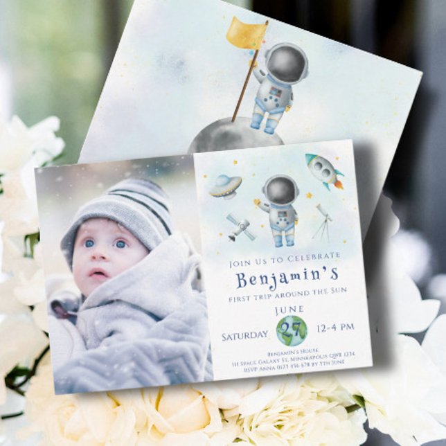 Convite Astronauta do Astronauta do Espaço Astronauta do R (Criador carregado)