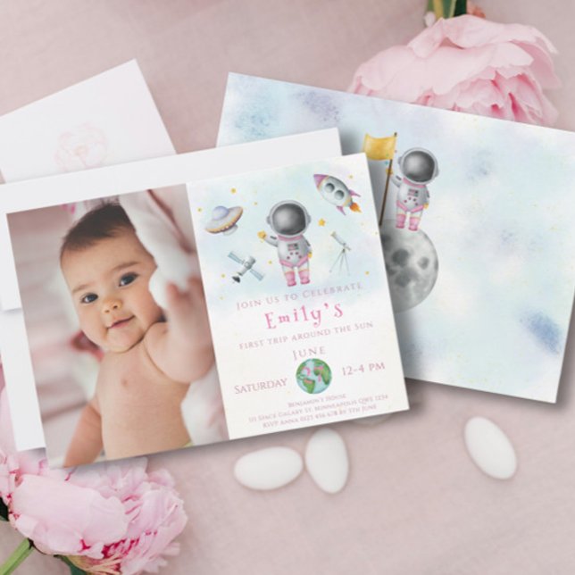 Convite Astronautas astronautas do Astronauta Partido (Criador carregado)