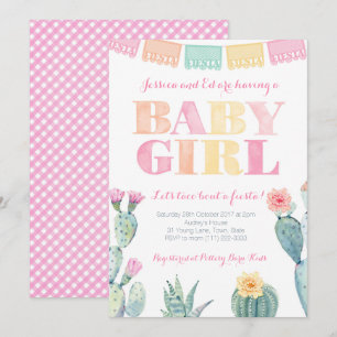 Convite Ataque do Taco um o chá de fraldas mexicano da