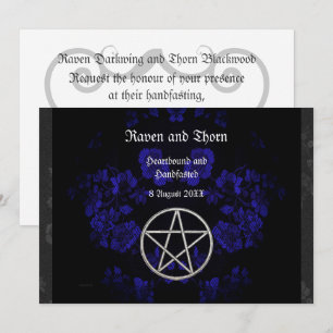 Convite Ataque Eterno/Casamento Pentáculo Blue Ste