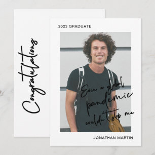 Convite Até mesmo uma Festa de formatura fotográfica única